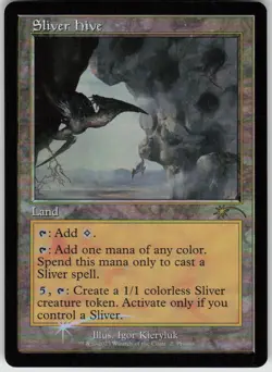 Sliver Hive (Retro Frame) 2 Promo MagicFest Cards Magic: The Gathering Foil NM - Image 1