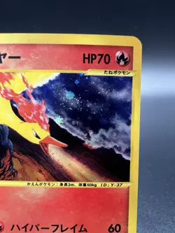 Moltres Web 1st Edition Holo 043/048 Excellent- Japanese Pokemon Card - Image 5