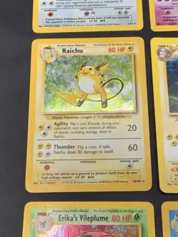 Holo Rare Vintage Pokemon Card Lot WOTC Era Only MP/HP - Image 5