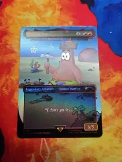 Patrick Star - Barktooth Warbeard (Rainbow Foil) - Secret Lair Drop Series - NM - Image 1