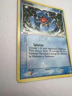 Totodile 78/115 EX Unseen Forces Non-Holo 2005 Pokemon Card MP - Image 2