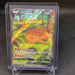 Pokemon TCG Charizard v SWSH260 Holo Rare Card Sword & Shield Promo - Image 1