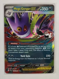 Mega Gengar Ex Prize Pack Series 9 Promo Pokemon Card NM 056/094 PFL - Image 1