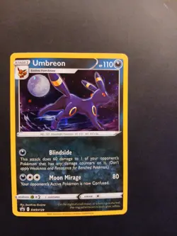 Pokemon TCG Sword & Shield Umbreon Holo Black Star Promo Card SWSH129 - Image 3