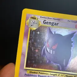 Wizards of the Coast Pokemon TCG Gengar 5/62 Fossil Holo Rare 1999 EN LP - Image 3