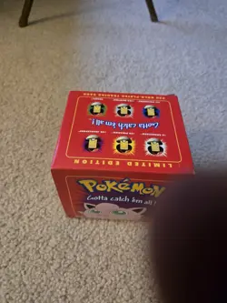 Vintage Pokemon Burger King 23k Gold Plated Trading Card Jigglypuff Sealed 1999 - Image 5