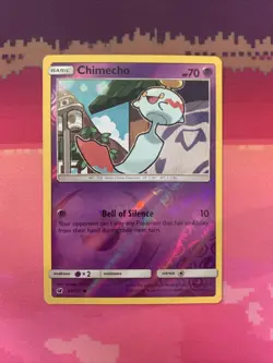 Pokemon Card Chimecho Crimson Invasion Reverse Holo 43/111 Near Mint - Image 1