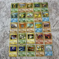 Lot Of 25 Mixed Pokemon Japanese Cards 1996 Pocket Monster Vintage #2 - Image 1