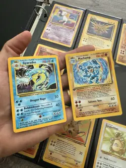 Old Pokemon Cards VINTAGE Rare Collection binder Holo WOTC 1999 Era Lot - Image 2