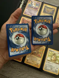 Old Pokemon Cards VINTAGE Rare Collection binder Holo WOTC 1999 Era Lot - Image 3