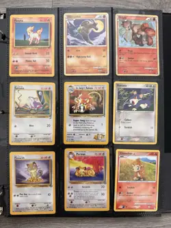 Old Pokemon Cards VINTAGE Rare Collection binder Holo WOTC 1999 Era Lot - Image 5