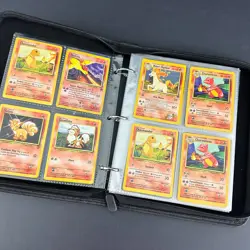 Huge Vintage Pokemon Collection Lot Binder Included 200 Cards WOTC ENGLISH LP MP - Image 3