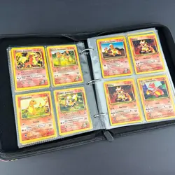 Huge Vintage Pokemon Collection Lot Binder Included 200 Cards WOTC ENGLISH LP MP - Image 4