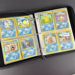Huge Vintage Pokemon Collection Lot Binder Included 200 Cards WOTC ENGLISH LP MP - Image 5