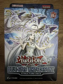 Yu-Gi-Oh Cards - Structure Deck - BLUE-EYES WHITE DESTINY - New - Image 1