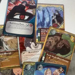 Bulk Lot Of over 100 Naruto Cards. 1st Ed, Super Rare, Rare, Uncommon, Common - Image 3