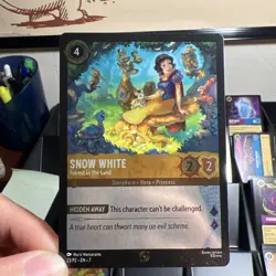 Snow White - Fairest in the Land 23 Disney Lorcana Promo Cards Cold Foil - Image 1