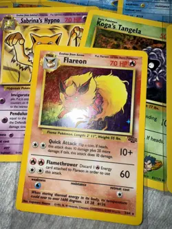 Pokemon Bulk Wotc 50 Card Vintage Lot LP Gym & Neo bulk & 1st Ed. - Image 5