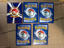Vintage Pokemon Holo Card Lot x5 WOTC Base Set Jungle Gym Heroes 1999 + Japanese - Image 2