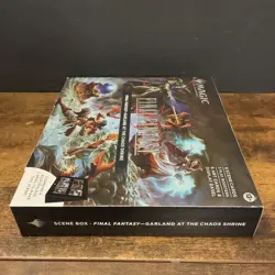 Magic The Gathering Final Fantasy Scene Box Garland at The Chaos Shrine 2025 New - Image 5