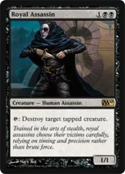 1x Royal Assassin MTG - Magic 2010 - Light Play - Image 1