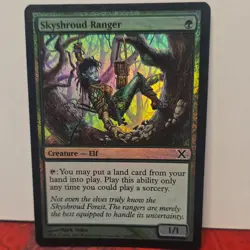 Magic: The Gathering Skyshroud Ranger Foil Creature Green 8th Edition 239/350 - Image 1