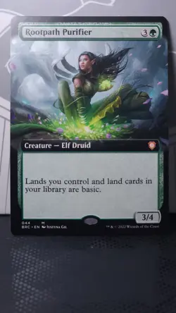 Rootpath Purifier Extended Art BRC Commander The Brothers’ War NM MTG Rare - Image 1