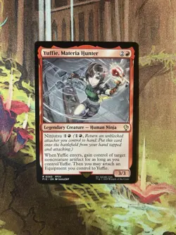 Yuffie, Materia Hunter 65 Commander: FINAL FANTASY MTG NM - Image 1