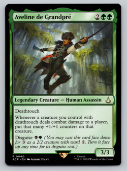 Aveline de Grandpre - MTG - Assassin's Creed Universes Beyond - Image 1