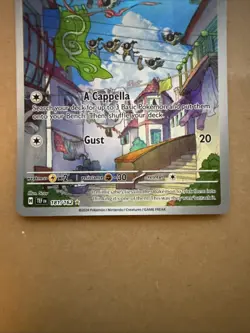 Chatot 181/162 Holo Pokemon TCG Card Scarlet Violet Temporal Forces NEAR MINT - Image 3