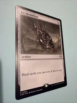 Jet Medallion Commander Masters Regular Mtg M/NM Rare - Image 2