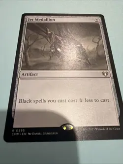 Jet Medallion Commander Masters Regular Mtg M/NM Rare - Image 4