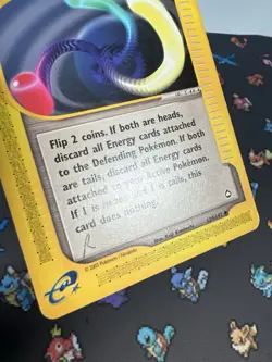 Super Energy Removal 2 #134 Aquapolis 2002 134/147 E-Reader Trainer Pokemon Card - Image 4