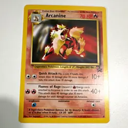 Pokemon TCG Arcanine 06/53 Wotc Promo Regular 70 HP English Ken Sugimori - Image 1