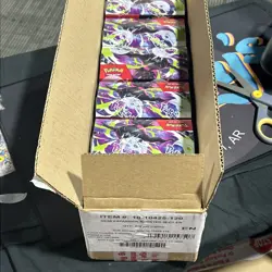 Pokemon TCG Mega Evolution Pitch Black Booster Display Box 36 Packs In Hand NEW - Image 4