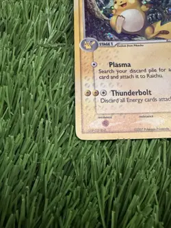 Raichu 12/108 Holo Rare Ex Power Keepers Pokemon Card - Image 2