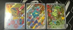 Pokemon TCG 1st partner illustration collection Series 2 JOHTO GEN 2 SET - Image 1