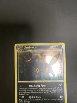 Pokemon TCG Umbreon 10/90 Undaunted Holo Rare English 2010 - Image 2