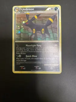 Pokemon TCG Umbreon 10/90 Undaunted Holo Rare English 2010 - Image 3