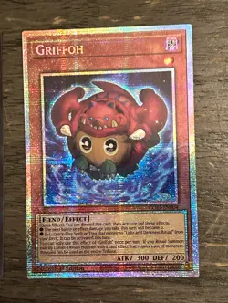 Konami Yu-Gi-Oh! Griffoh CORI-EN004 1st Edition starlight rare - Image 1