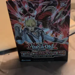 Konami Yu-Gi-Oh! TCG The crimson king structure deck 1st edition - Image 1