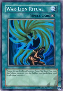 War-Lion Ritual - PP02-EN002 - Super Rare - Unlimited Edition NM Yugioh Premium - Image 1