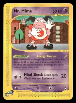 Mr. Mime - 95b/147 - Common - Aquapolis - Pokemon Card - LP - Image 1