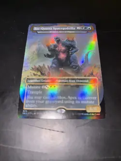 Magic: The Gathering Foil Bio-Quartz Spacegodzilla - Image 1