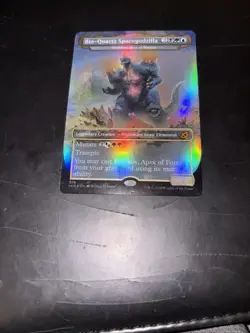 Magic: The Gathering Foil Bio-Quartz Spacegodzilla - Image 2