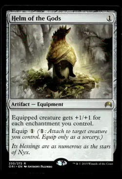Helm of the Gods Magic Origins Regular Magic: The Gathering TCG Single Card - Image 1