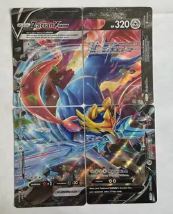 Zacian V-UNION [Set of 4] SWSH163-66: Sword & Shield Promo Cards Holo NM - Image 1