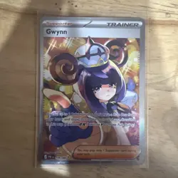 Pokemon TCG Pitch Black Gwynn Special Illustration Rare Trainer Card - Image 1