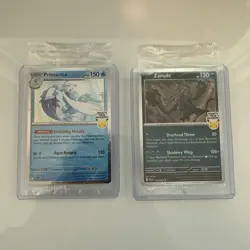 POKEMON PITCH BLACK PROMO CARD LOT PRIMARINA BARNES NOBLE ZARUDE GAMESTOP SEALED - Image 1