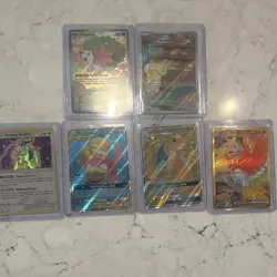 Pokemon TCG 5-Card Holo Lot Shining Arceus, Shaymin, Dragonite. Or best offer. - Image 1